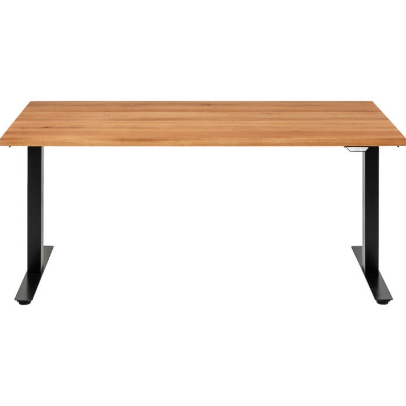 Desk Office Jackie Oak Black 180x90